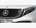 Mercedes-Benz EQV 3D模型 侧视图