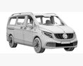 Mercedes-Benz EQV 3D 모델 
