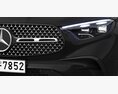 Mercedes-Benz GLC Coupe 2023 3D模型 侧视图