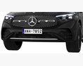Mercedes-Benz GLC Coupe 2023 3D модель clay render