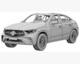 Mercedes-Benz GLC Coupe 2023 3D模型 seats