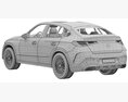 Mercedes-Benz GLC Coupe 2023 3D модель