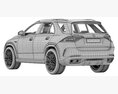 Mercedes Benz AMG GLE 63 2021 3D模型