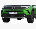Opel Mokka-e 3D модель clay render