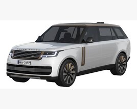 Land Rover Range Rover SV LWB Serenity 2022 3D 모델 