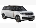 Land Rover Range Rover SV LWB Serenity 2022 3D-Modell Rückansicht