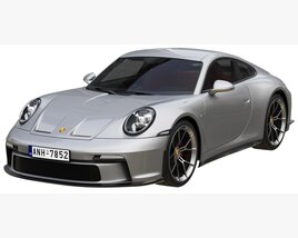Porsche 911 GT3 Touring 2022 3D model