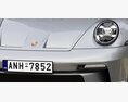 Porsche 911 GT3 Touring 2022 3d model side view