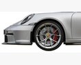 Porsche 911 GT3 Touring 2022 3D-Modell Vorderansicht
