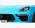 Porsche Macan Turbo 2020 3D-Modell Seitenansicht