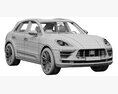Porsche Macan Turbo 2020 3D 모델 