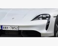 Porsche Taycan Turbo S 3D模型 侧视图