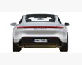 Porsche Taycan Turbo S 3D模型 dashboard