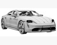 Porsche Taycan Turbo S 3D модель