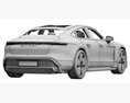 Porsche Taycan Turbo S 3D 모델 