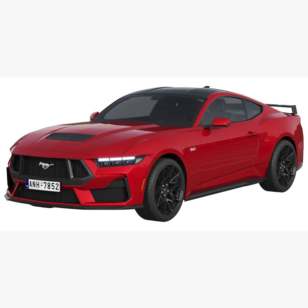 Ford Mustang GT 2023 3D-Modell