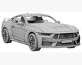 Ford Mustang GT 2023 3D模型