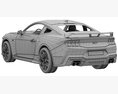 Ford Mustang GT 2023 3D модель