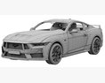 Ford Mustang GT 2023 Modèle 3d