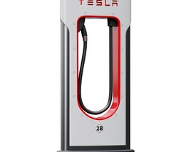 Tesla Supercharger 3D model