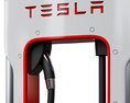 Tesla Supercharger 3D-Modell