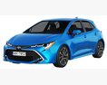 Toyota Corolla Hatchback 2021 3D 모델 