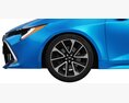 Toyota Corolla Hatchback 2021 3D-Modell Vorderansicht