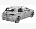 Toyota Corolla Hatchback 2021 3D-Modell