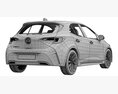 Toyota Corolla Hatchback 2021 3D 모델 