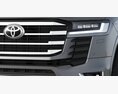 Toyota Land Cruiser 300 3D模型 侧视图