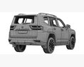 Toyota Land Cruiser 300 3D модель