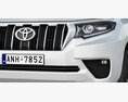 Toyota Land Cruiser 2021 3d model side view