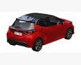 Toyota Yaris 2020 3D模型 顶视图