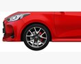 Toyota Yaris 2020 3D模型 正面图