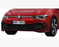 Volkswagen Golf GTI 5-door 2020 3Dモデル clay render
