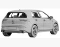 Volkswagen Golf GTI 5-door 2020 Modello 3D