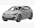 Volkswagen ID3 3D模型 seats