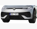 Volkswagen ID5 2022 3d model clay render