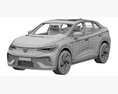 Volkswagen ID5 2022 3D модель seats