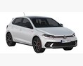 Volkswagen Polo GTI 2022 3D 모델  back view