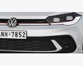 Volkswagen Polo GTI 2022 Modelo 3D vista lateral