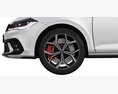 Volkswagen Polo GTI 2022 3D模型 正面图