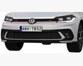 Volkswagen Polo GTI 2022 3D 모델  clay render