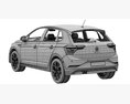 Volkswagen Polo GTI 2022 3D 모델 