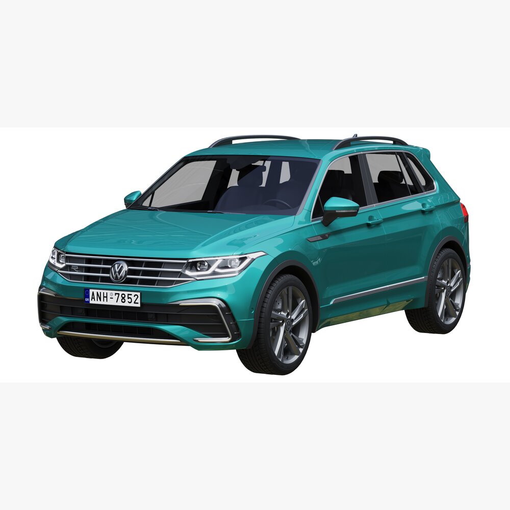 Volkswagen Tiguan 2021 3D模型