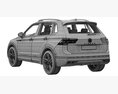 Volkswagen Tiguan 2021 3D模型