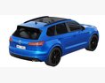 Volkswagen Touareg R 2021 3D模型 顶视图