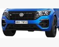 Volkswagen Touareg R 2021 Modello 3D clay render