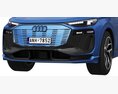Audi Q6 E-tron 3D модель clay render