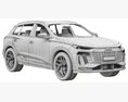 Audi Q6 E-tron 3D модель